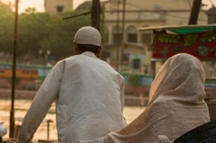 a man riding a bicycle