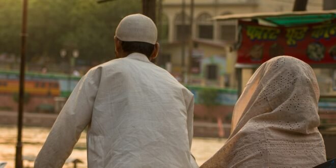a man riding a bicycle