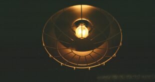 a light that is on in the dark